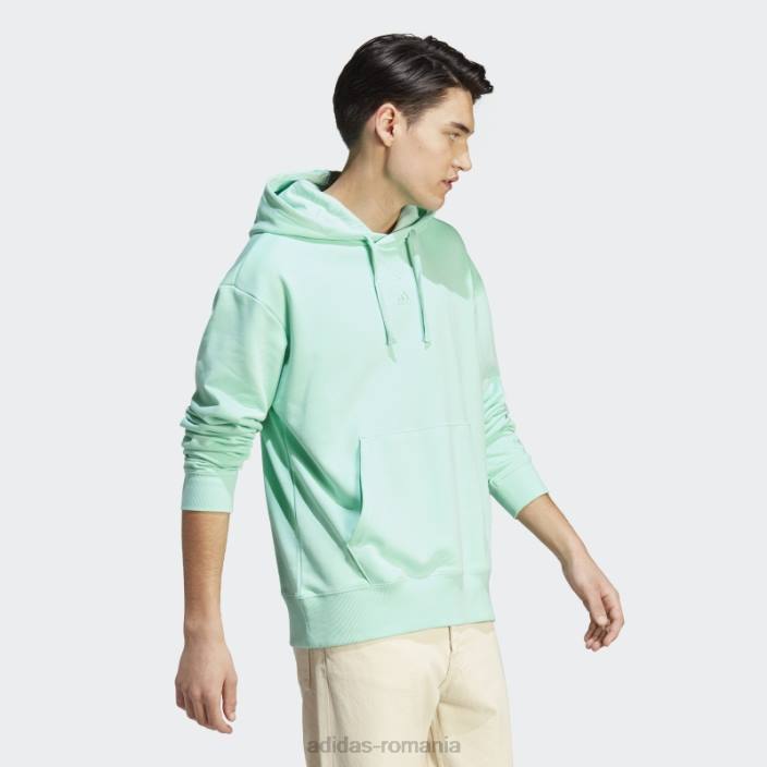 Adidas all szn french terry hanorac verde adidas bărbați verde 2JBN20766