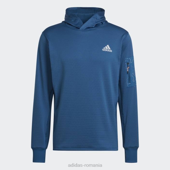 Adidas fleece x-city running hanorac modă marine bărbați marin 2JBN20786