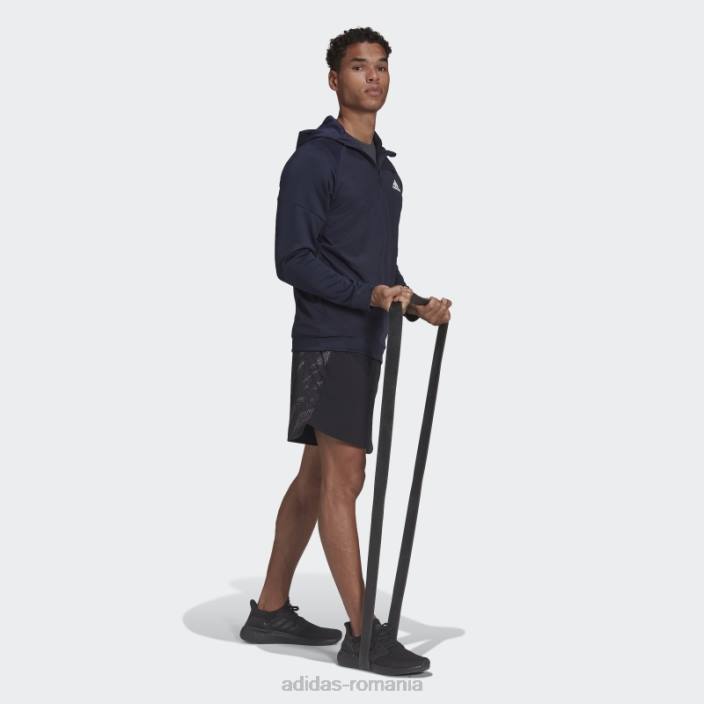 Adidas hanorac adidas cu fermoar complet ink training bărbați cerneală 2JBN20751