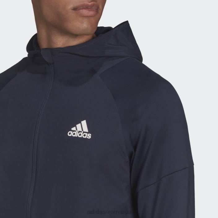 Adidas hanorac adidas cu fermoar complet ink training bărbați cerneală 2JBN20751