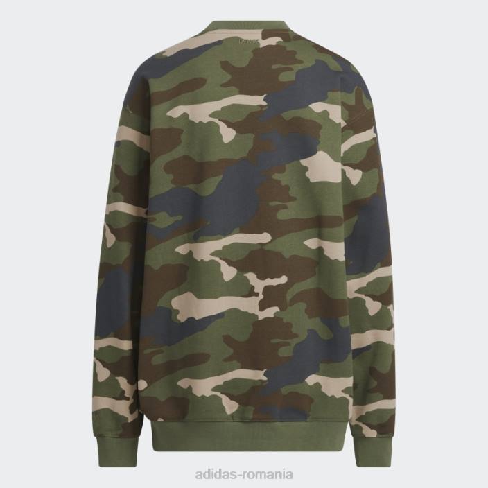 Adidas hanorac cu buzunare cangur cu imprimeu camuflat (toate genurile) bărbați imprimeu camo 2JBN20777