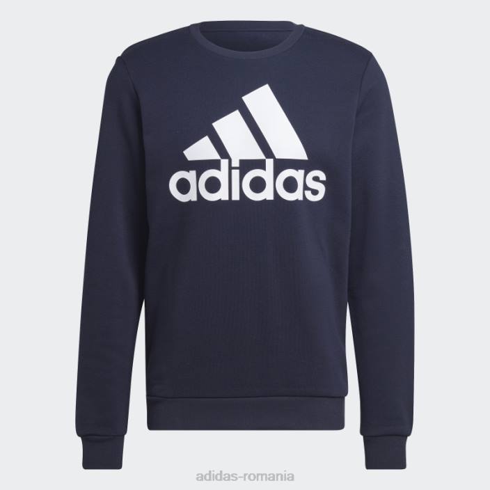Adidas hanorac cu logo mare ink essentials bărbați cerneală/alb 2JBN20789