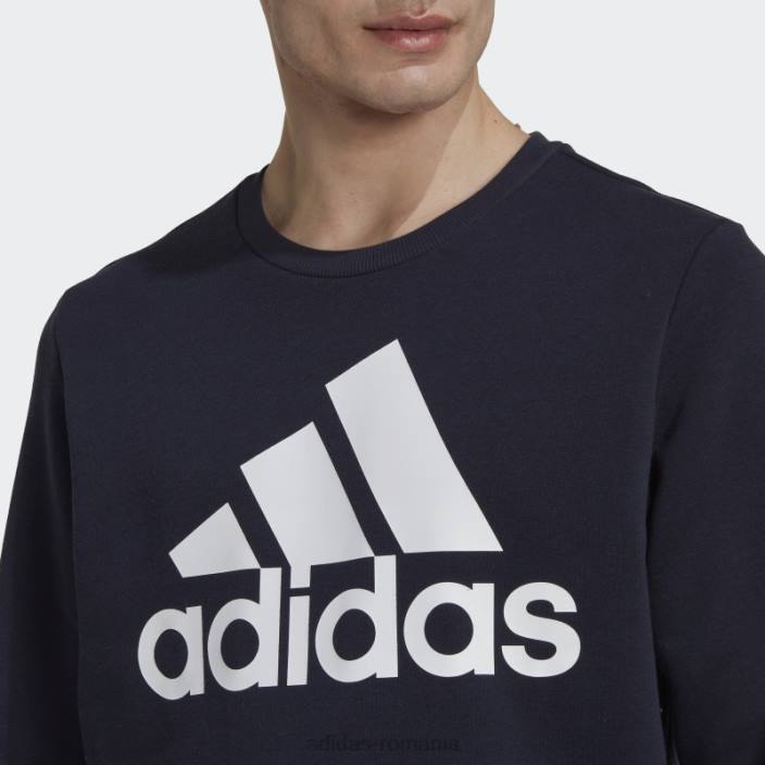 Adidas hanorac cu logo mare ink essentials bărbați cerneală/alb 2JBN20789