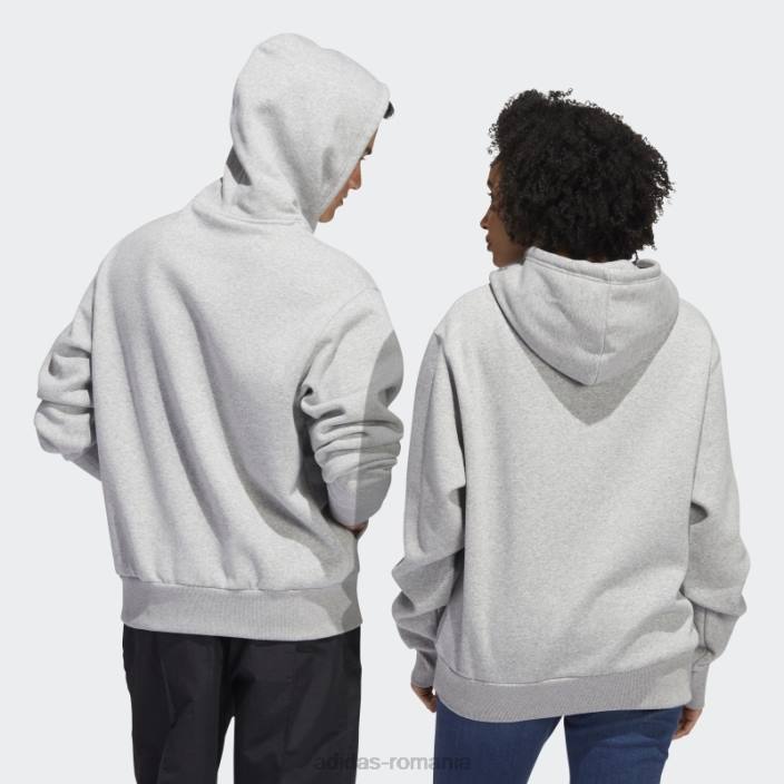 Adidas hanorac cu logo skateboarding 4.0 (gen neutru) gri mediu bărbați gri mediu/negru 2JBN20755