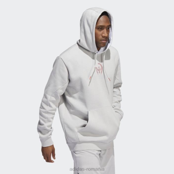 Adidas hanorac gri mahomes adidas bărbați gri 2JBN20775