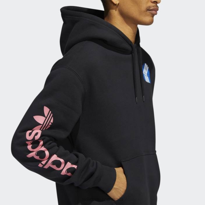 Adidas hanorac negru og heart box adidas bărbați negru 2JBN20769