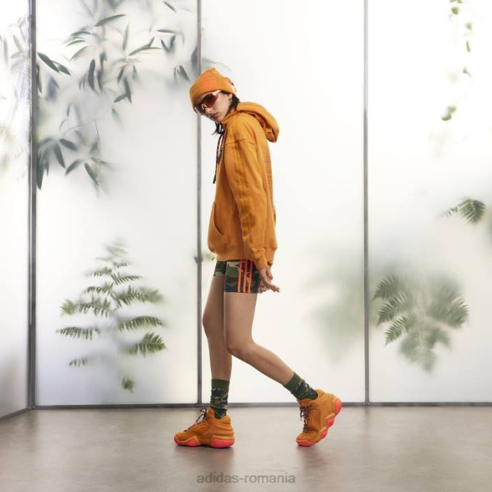 Adidas hanorac (toate genurile) focus portocaliu bărbați focus portocaliu 2JBN20750