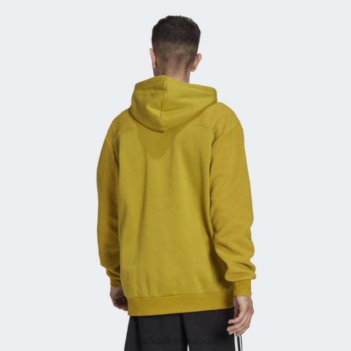 Adidas olive essentials pachet de vacanță hanorac adidas bărbați măsliniu/negru 2JBN20787