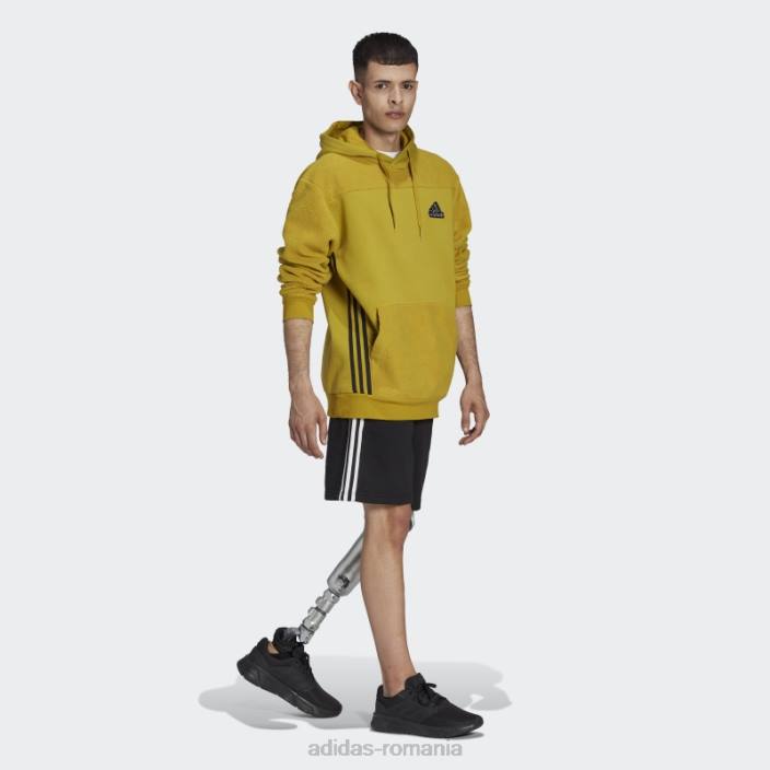 Adidas olive essentials pachet de vacanță hanorac adidas bărbați măsliniu/negru 2JBN20787