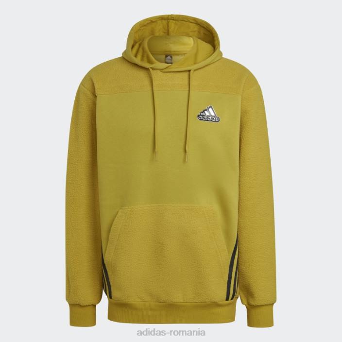 Adidas olive essentials pachet de vacanță hanorac adidas bărbați măsliniu/negru 2JBN20787