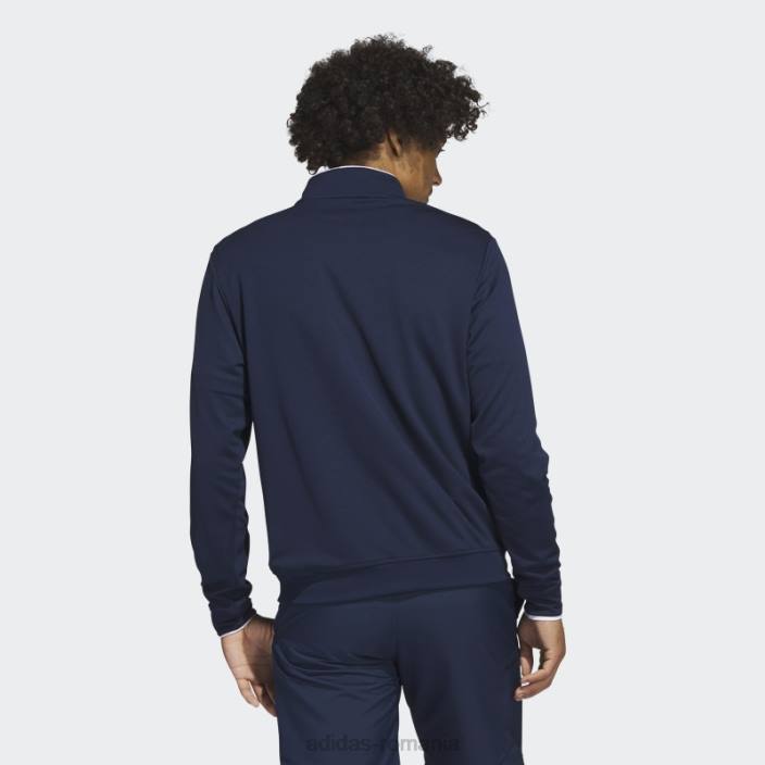 Adidas pulover cu fermoar sfert bleumarin adidas bărbați marina 2JBN20784