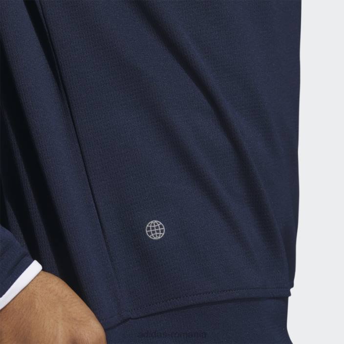 Adidas pulover cu fermoar sfert bleumarin adidas bărbați marina 2JBN20784