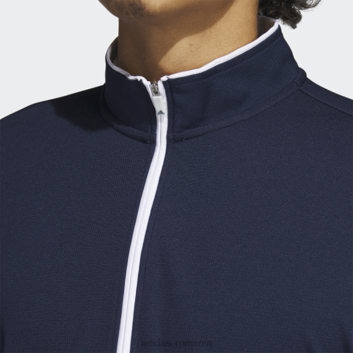 Adidas pulover cu fermoar sfert bleumarin adidas bărbați marina 2JBN20784