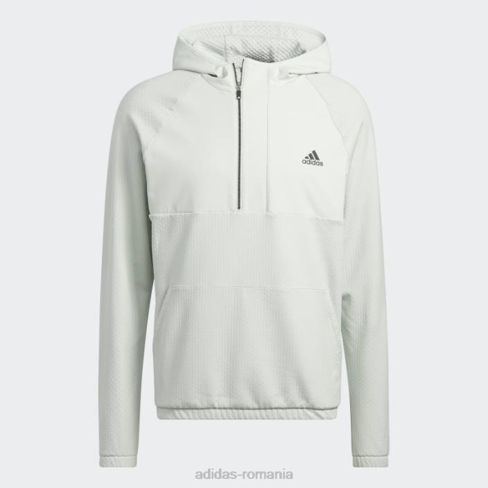 Adidas Anorac fleece cu fermoar 1/4 verde bărbați verde 2JBN21337