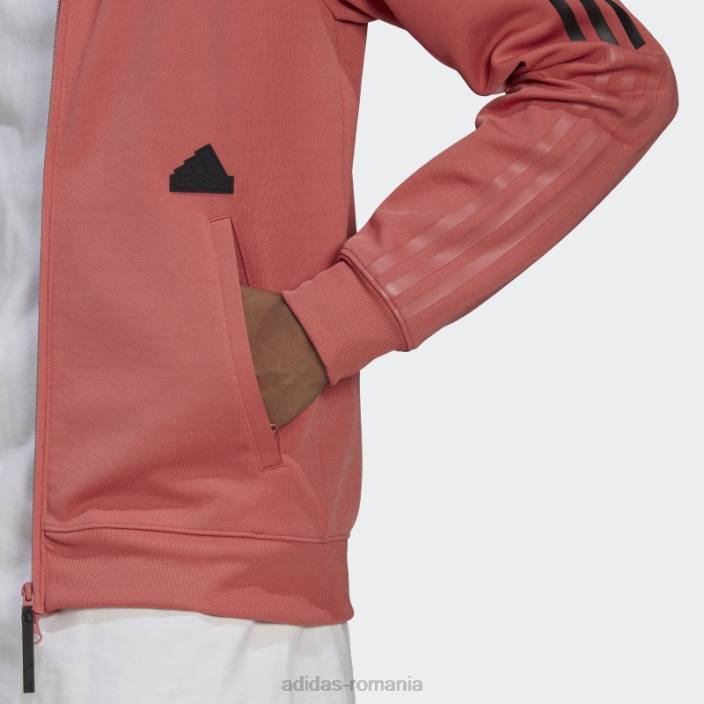 Adidas Top cu 3 dungi roșu bărbați roșu 2JBN20318
