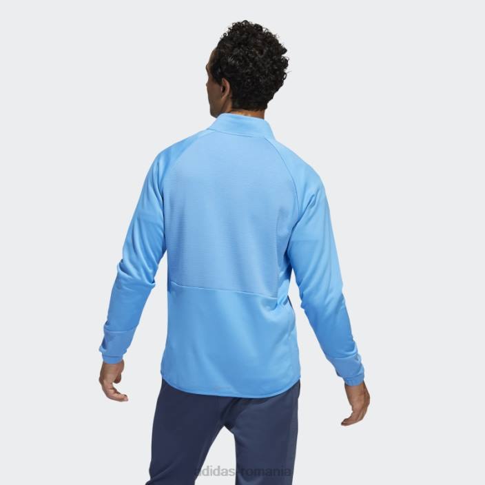 Adidas albastru frig.rdy pulover cu fermoar 1/4 bărbați albastru 2JBN21358