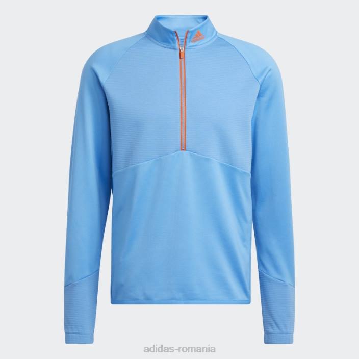 Adidas albastru frig.rdy pulover cu fermoar 1/4 bărbați albastru 2JBN21358