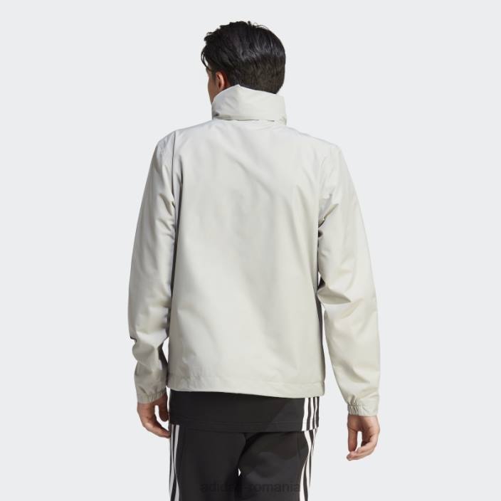 Adidas bsc 3-stripes rain.rdy jacheta metal gri bărbați gri metal 2JBN21344