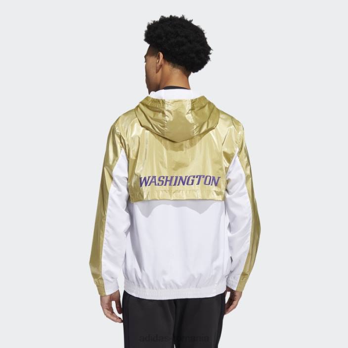 Adidas fotbal strategie huskies top goldallic bărbați auriu/alb/ncaa-wtn-6va 2JBN21416