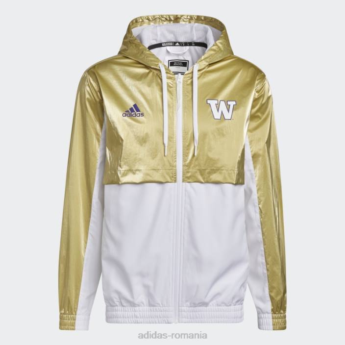 Adidas fotbal strategie huskies top goldallic bărbați auriu/alb/ncaa-wtn-6va 2JBN21416