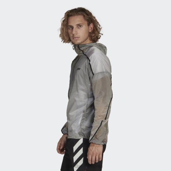 Adidas geacă de vânt terrex agravic windweave pro nevopsită bărbați nevopsit 2JBN21355