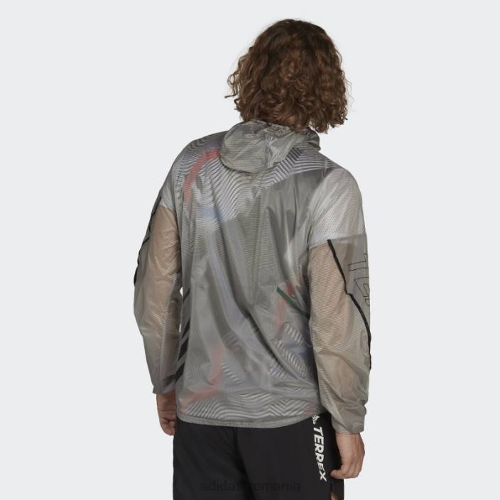 Adidas geacă de vânt terrex agravic windweave pro nevopsită bărbați nevopsit 2JBN21355