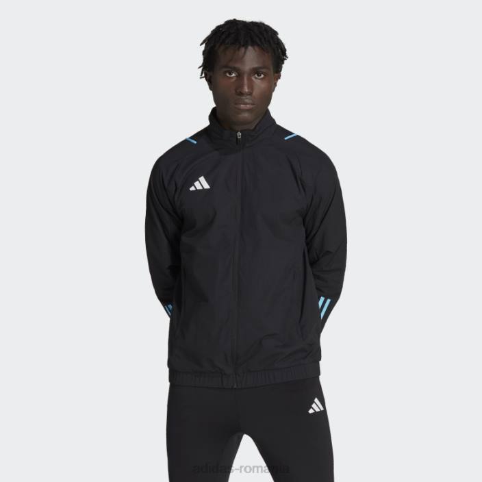 Adidas geaca neagra tiro 23 de voiaj bărbați negru 2JBN20152