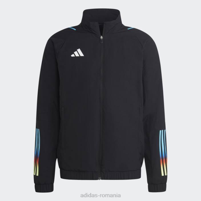 Adidas geaca neagra tiro 23 de voiaj bărbați negru 2JBN20152