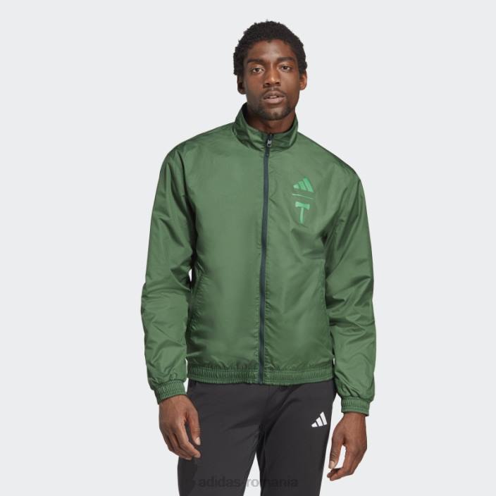 Adidas geaca verde Portland Timbers Anthem bărbați verde/ponderosa 2JBN21412