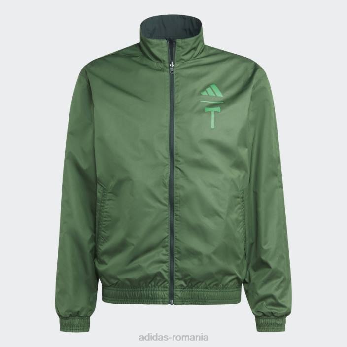 Adidas geaca verde Portland Timbers Anthem bărbați verde/ponderosa 2JBN21412