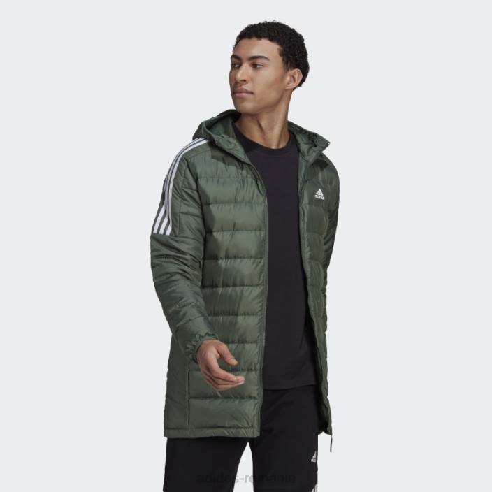 Adidas green oxide essentials parka adidas bărbați oxid verde 2JBN21345
