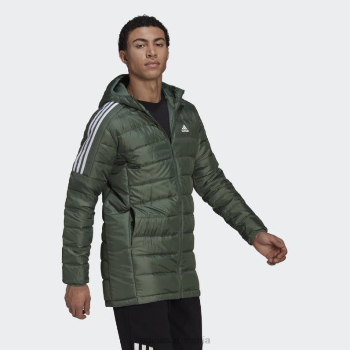 Adidas green oxide essentials parka adidas bărbați oxid verde 2JBN21345