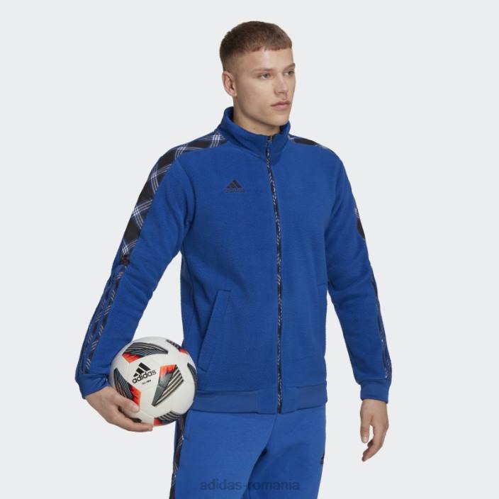 Adidas jachetă de sport de iarnă tiro albastru regal bărbați albastru regal/negru 2JBN20363