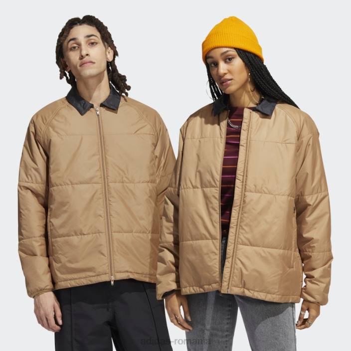 Adidas jachetă din carton primaloft outer station (neutru de gen) adidas bărbați carton/negru 2JBN21351