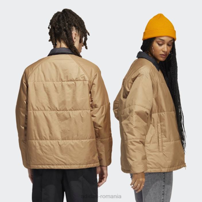 Adidas jachetă din carton primaloft outer station (neutru de gen) adidas bărbați carton/negru 2JBN21351