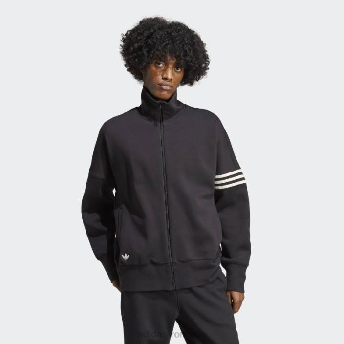 Adidas jachetă neagră adicolor neuclassics adidas bărbați alb negru 2JBN20217