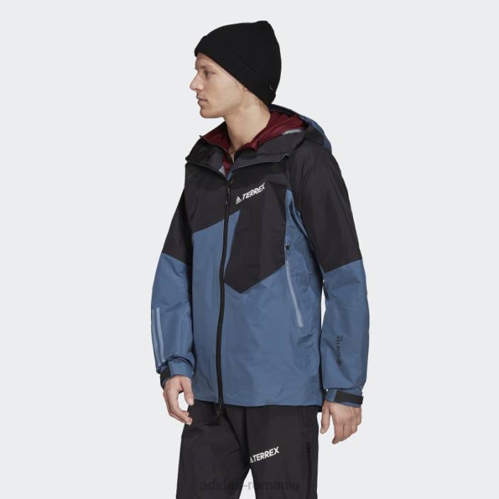 Adidas jachetă terrex techrock gore-tex pro oțel adidas bărbați oţel 2JBN21396