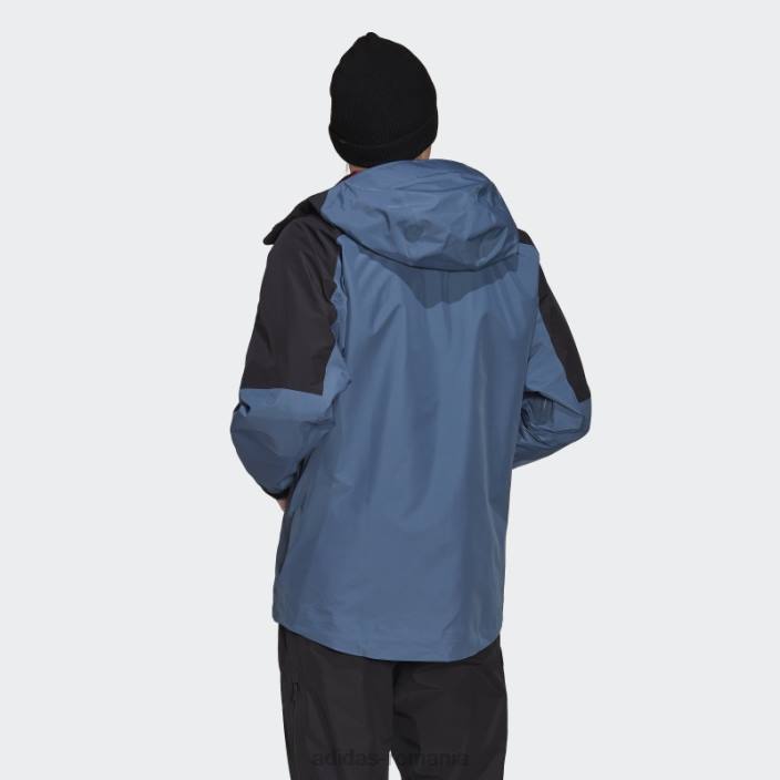 Adidas jachetă terrex techrock gore-tex pro oțel adidas bărbați oţel 2JBN21396