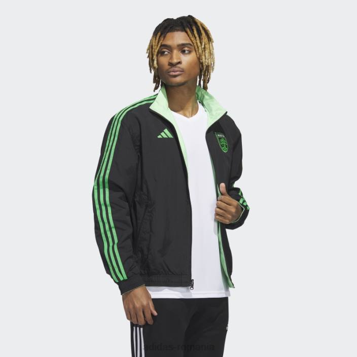 Adidas jacheta austin fc anthem neagra bărbați negru 2JBN21421