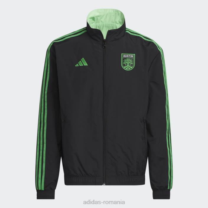 Adidas jacheta austin fc anthem neagra bărbați negru 2JBN21421