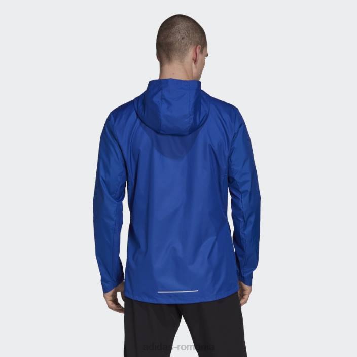 Adidas posedă jacheta de alergare albastru regal bărbați albastru regal/argintiu 2JBN21403