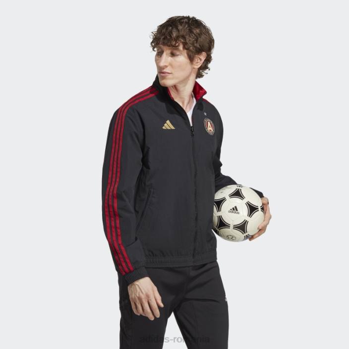 Adidas sacou atlanta united fc anthem negru adidas bărbați negru 2JBN21414