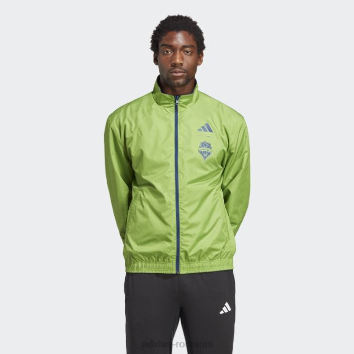 Adidas sacou seattle sounders fc anthem mystery blue bărbați misterul albastru 2JBN21409
