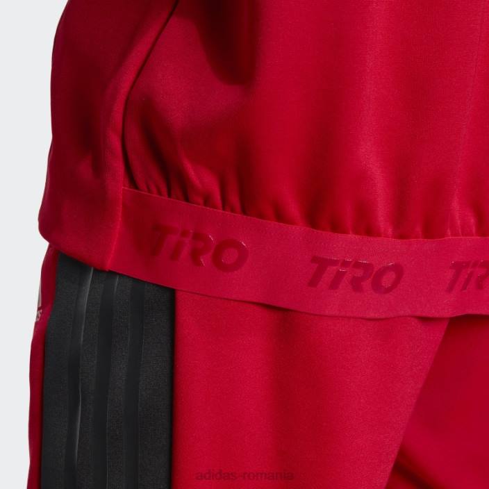 Adidas tiro costum-up jachetă avansată de sport stacojiu adidas bărbați stacojiu 2JBN20256