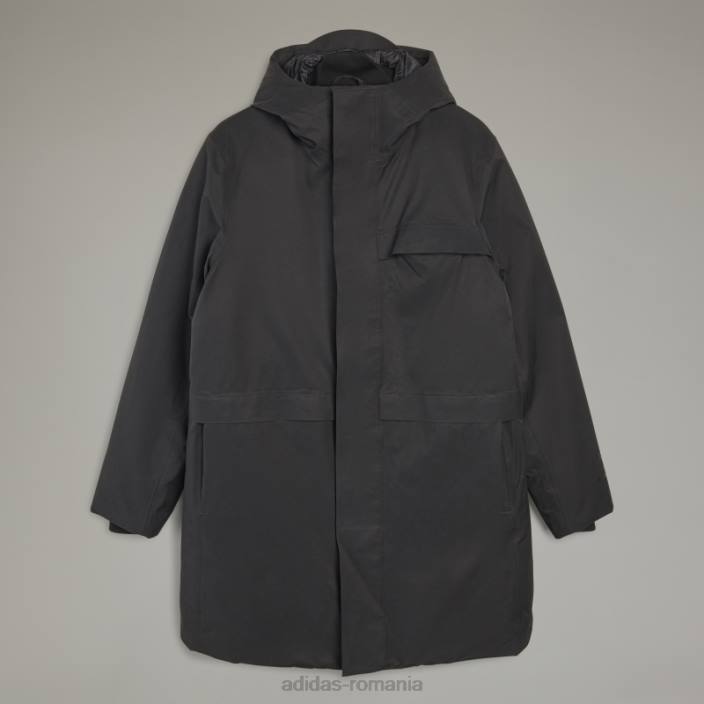Adidas y-3 parka clasică din puf co gore-tex bărbați2JBN6673