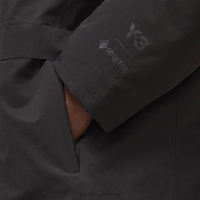 Adidas y-3 parka clasică din puf co gore-tex bărbați2JBN6673
