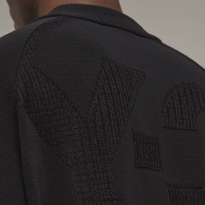 Adidas y-3 pulover clasic din tricot cu fermoar bărbați2JBN6953