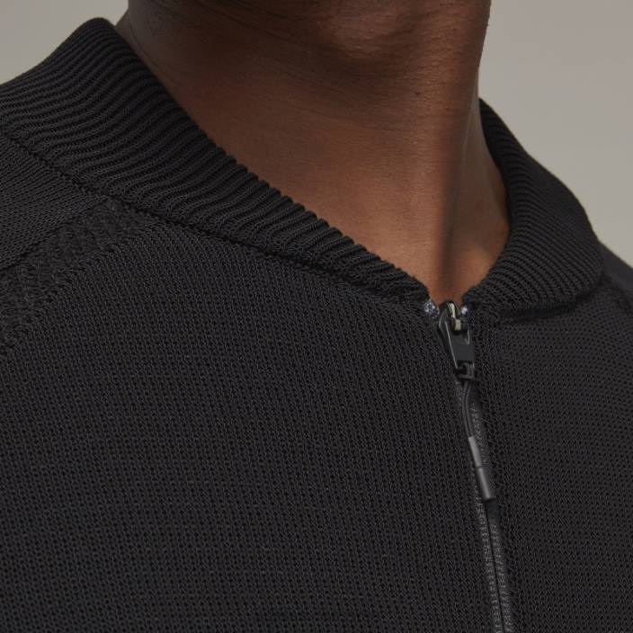 Adidas y-3 pulover clasic din tricot cu fermoar bărbați2JBN6953