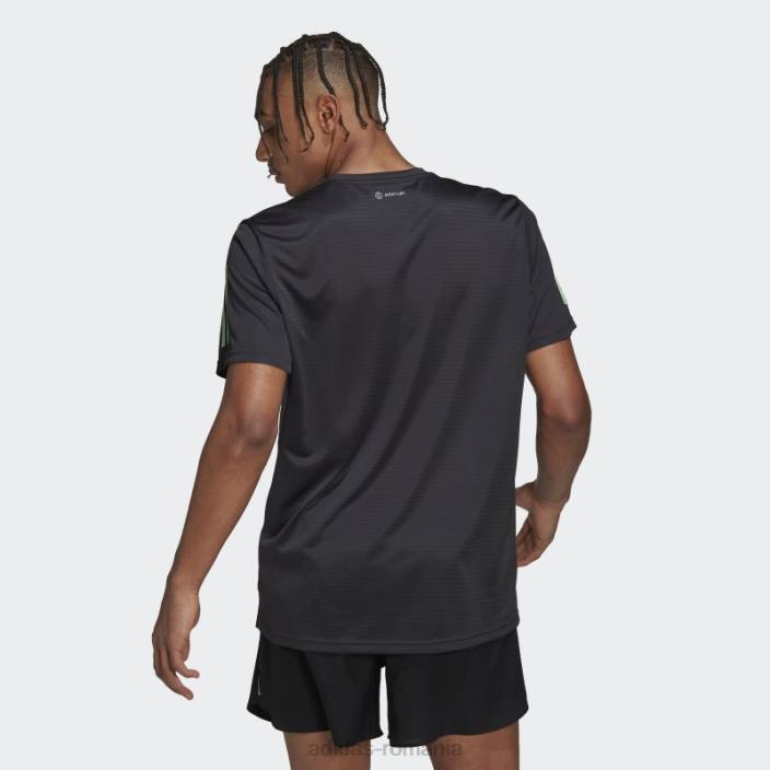 Adidas Carbon deține tricoul de alergare bărbați carbon 2JBN20153