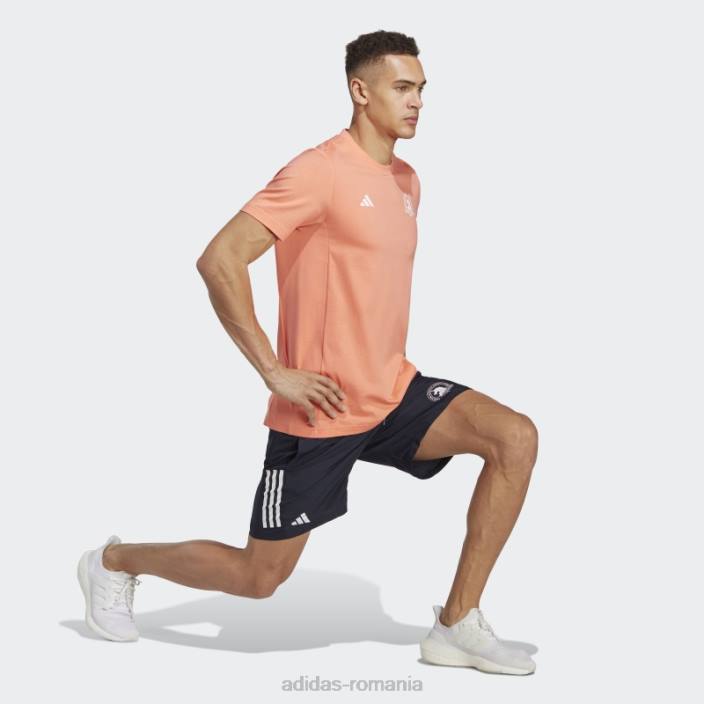 Adidas Coral Boston Marathon 2023 realizat cu tricou de alergare naturală bărbați coral 2JBN20447
